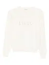 Liu •jo Logo-detail Sweater In White