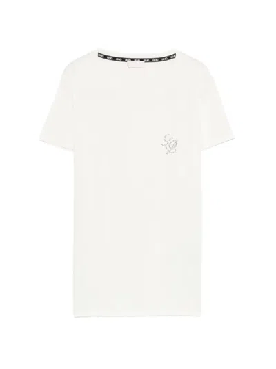 Liu •jo Logo-detail T-shirt In Multi