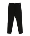 Liu •jo Logo-detail Trousers In Black