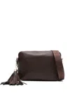 Liu •jo Logo-embellished Cross Body Bag In Brown