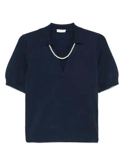 Liu •jo Logo-embellished Polo Top