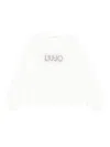 Liu •jo Logo-embellished Sweatshirt In White