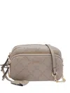 Liu •jo Logo-embossed Chain-strap Shoulder Bag In Neutral