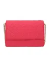 Liu •jo Logo-embossed Cross Body Bag In Red