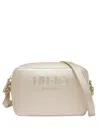 Liu •jo Versatile Shoulder Bag Adjustable Strap In Gold