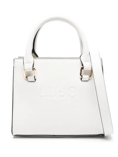Liu •jo Logo-embossed Mini Bag In White
