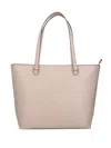 Liu •jo Logo-embossed Top-handle Bag In Neutral