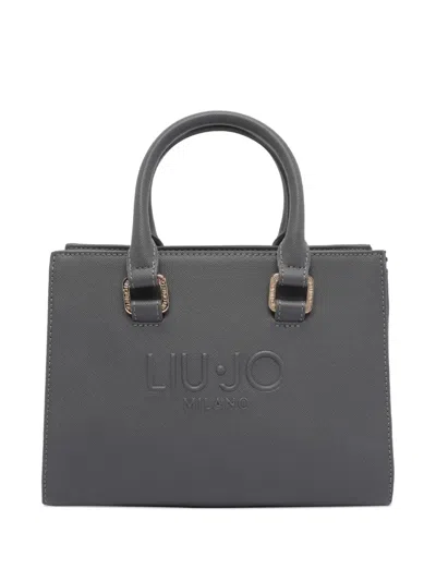 LIU •JO LOGO-EMBOSSED TOTE BAG