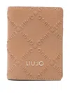 Liu •jo Logo-embossed Wallet In Brown