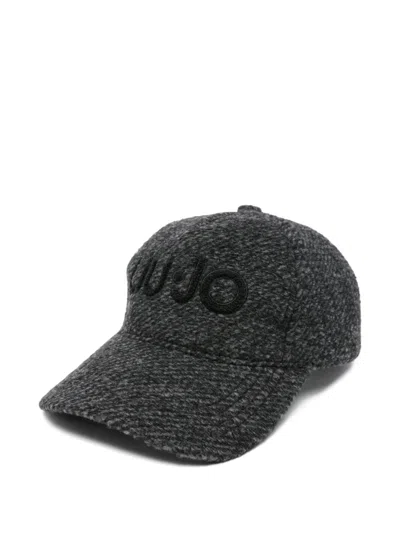 Liu •jo Logo-embroidered Baseball Cap In Black