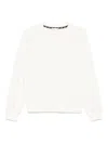 Liu •jo Logo-embroidered Sweatshirt In White