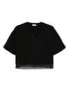 Liu •jo T-shirt Liu Jo Woman Color Sky Blue In Black