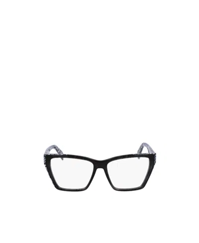 Liu •jo Logo Flat Mirror In Black