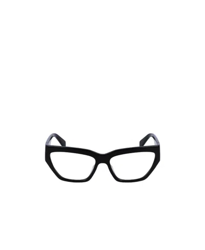 Liu •jo Logo Flat Mirror In Black