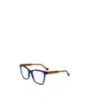 Liu •jo Logo Flat Mirror In Blue