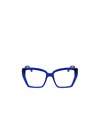 Liu •jo Logo Flat Mirror In Blue