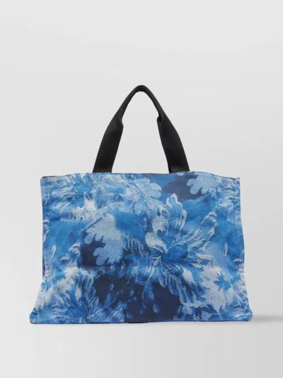 Liu •jo Logo Floral Tote Bag Handles Strap