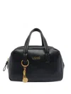 Liu •jo Versatile Cross-body Bag Charm Detail In Black