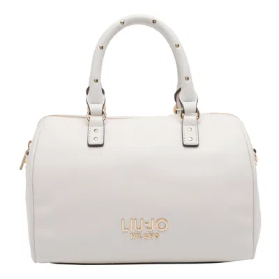Liu •jo Logo Handbag In Blue