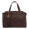 Liu •jo Tassel-embellished Tote Bag In Brown