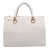 Liu •jo Logo-embossed Tote Bag In White