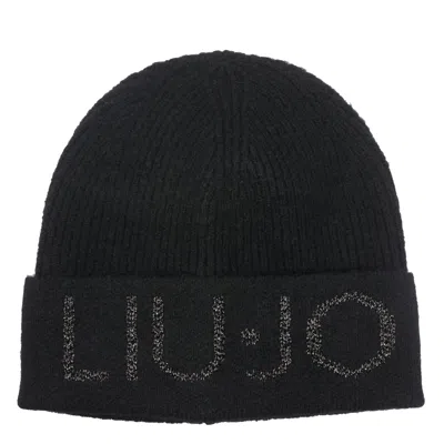 Liu •jo Logo Hat In Black