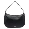 Liu •jo Logo Hobo Bag In Black