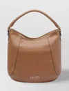 Liu •jo Studded-handle Tote Bag In Brown