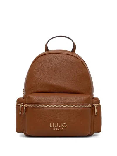 LIU •JO LOGO LETTERING BACKPACK