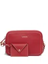 Liu •jo Logo-lettering Cross Body Bag In Red