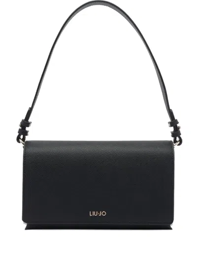 LIU •JO LOGO-LETTERING SHOULDER BAG