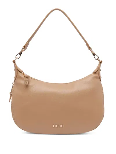 LIU •JO LOGO-LETTERING SHOULDER BAG