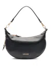 Liu •jo Logo-lettering Shoulder Bag In Black