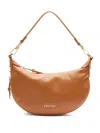 Liu •jo Logo-lettering Shoulder Bag In Brown