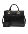 Liu •jo Logo-lettering Tote Bag In Black