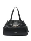 Liu •jo Structured Shape Shoulder Bag With Double Handles In Black