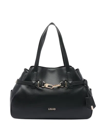 LIU •JO LOGO-LETTERING TOTE BAG