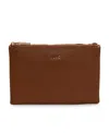Liu •jo Logo Logo Shoulder Bag In Brown