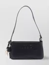 Liu •jo Logo Medium Shoulder Bag In Black