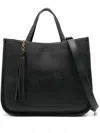 Liu •jo Logo-motif Tote Bag In ブラック