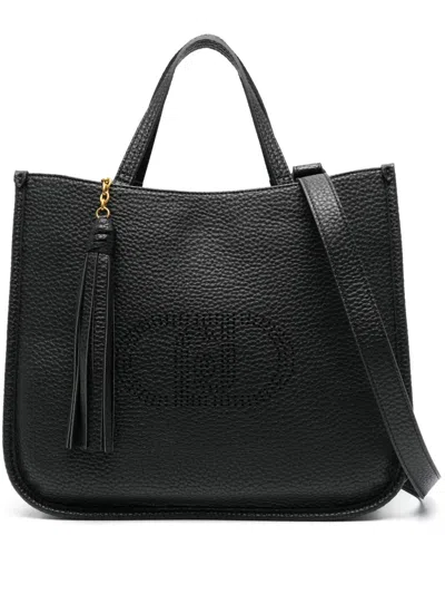 Liu •jo Logo-motif Tote Bag In ブラック