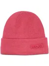 Liu •jo Logo Hat In Pink