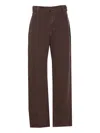 Liu •jo Logo-patch Belted Jeans In Brown