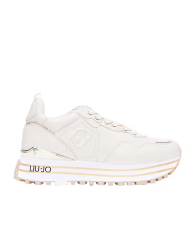 Liu •jo Liu Jo Logo Patch Lace-up Sneakers In Multi