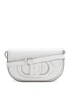 Liu •jo Logo-patch Shoulder Bag In White