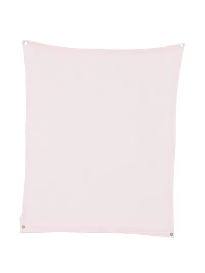 Liu •jo Logo-pattern Blanket In Pink
