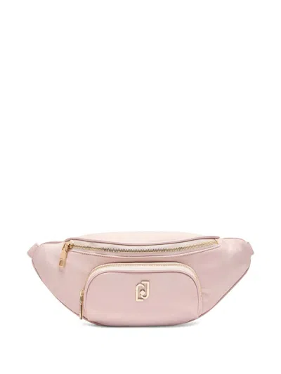 Liu •jo Logo-plaque Belt Bag In Rosa