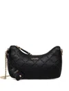 Liu •jo Logo-plaque Chain Shouder Bag In Black