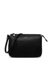 Liu •jo Logo-plaque Cross Body Bag In Black