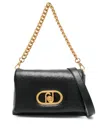 Liu •jo Logo-plaque Cross Body Bag In Black